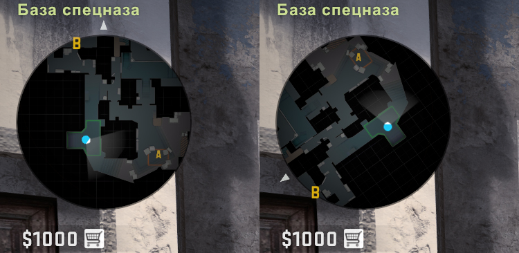 Вращение радара