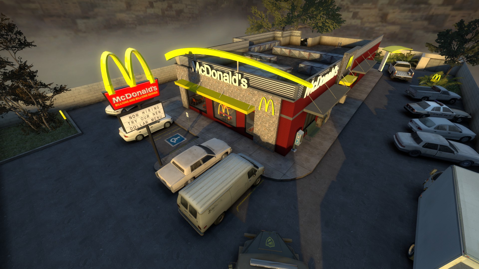 Скачать карту McDonald's для CS2 бесплатно