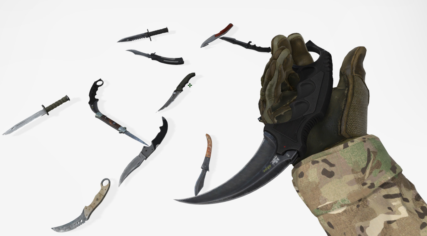Как выдать любой нож в CS:GO - Нож-бабочка, штык-нож и другие