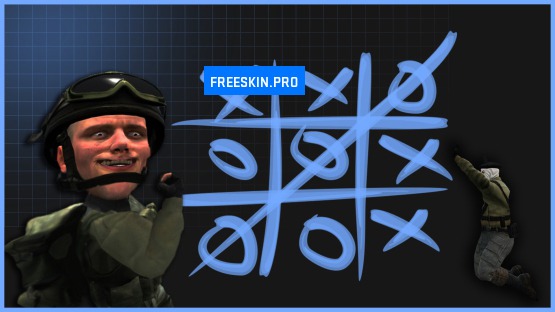 Скачать карту Tic-tac-toe (Крестики-нолики) для CS:GO