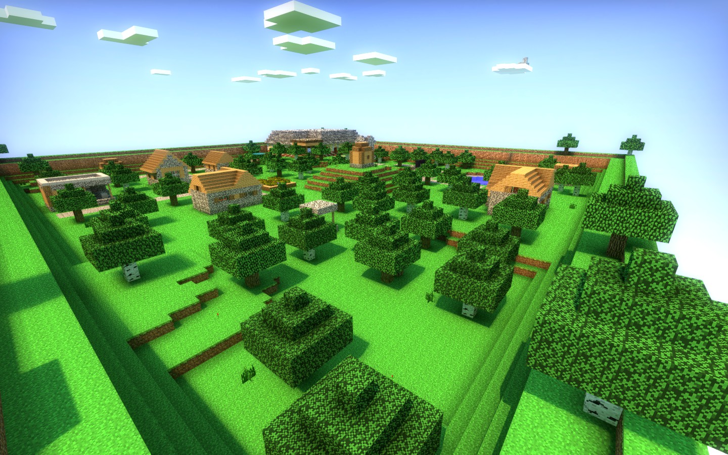 Скачать карту Hide and Seek - Minecraft Village для CS2 — 2026