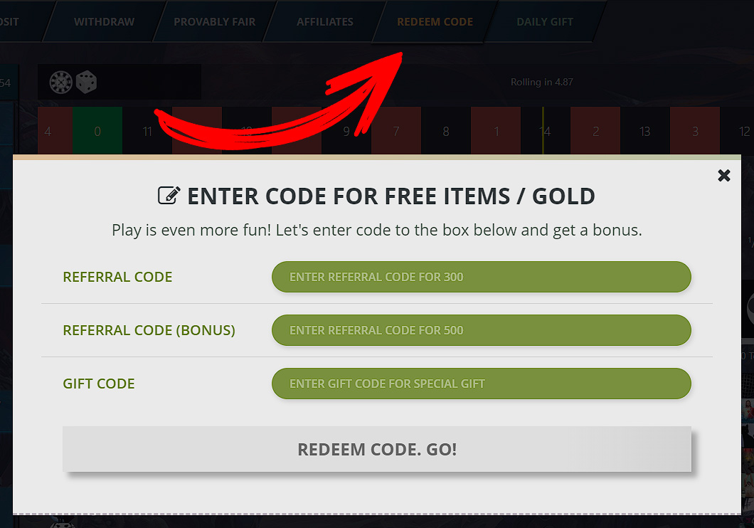 Промокод GoDota2