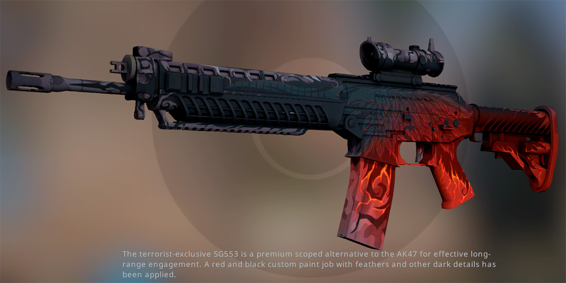 SG 553 | Темнокрыл