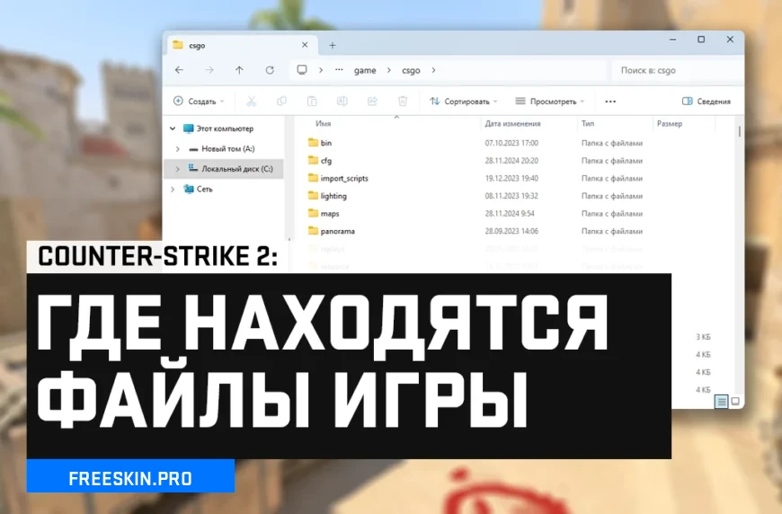 Где находятся файлы игры CS 2