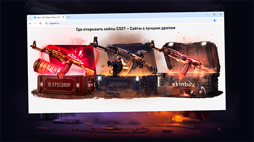 Где лучше всего открывать кейсы CS2