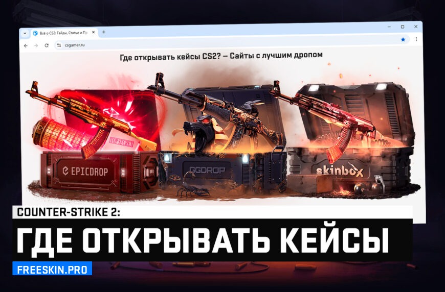 Где открывать кейсы CS2