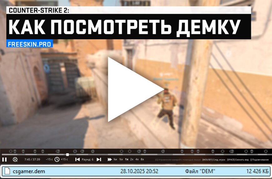 Как посмотреть демку CS2