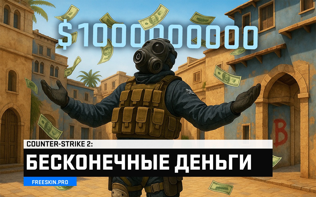 Как выдать бесконечные деньги CS2 через консольные команды