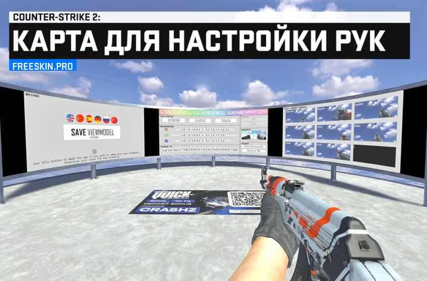 Карта Crashz’ Viewmodel Generator
